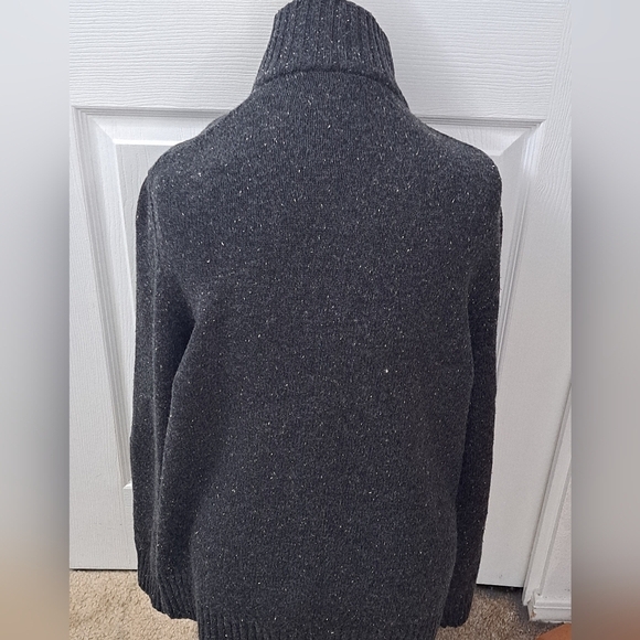 Gap Wool Blend Mock Neck Pullover Sweater Size L - Picture 3 of 6